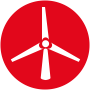 Windenergie-Icon