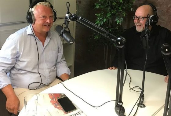 Ralf Sandstedt und Kai Stührenberg beim Podcast Bremen innovativ