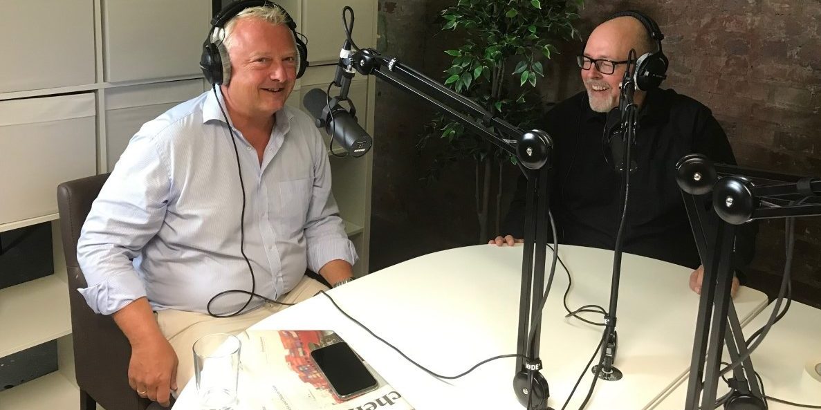 Ralf Sandstedt und Kai Stührenberg beim Podcast Bremen innovativ