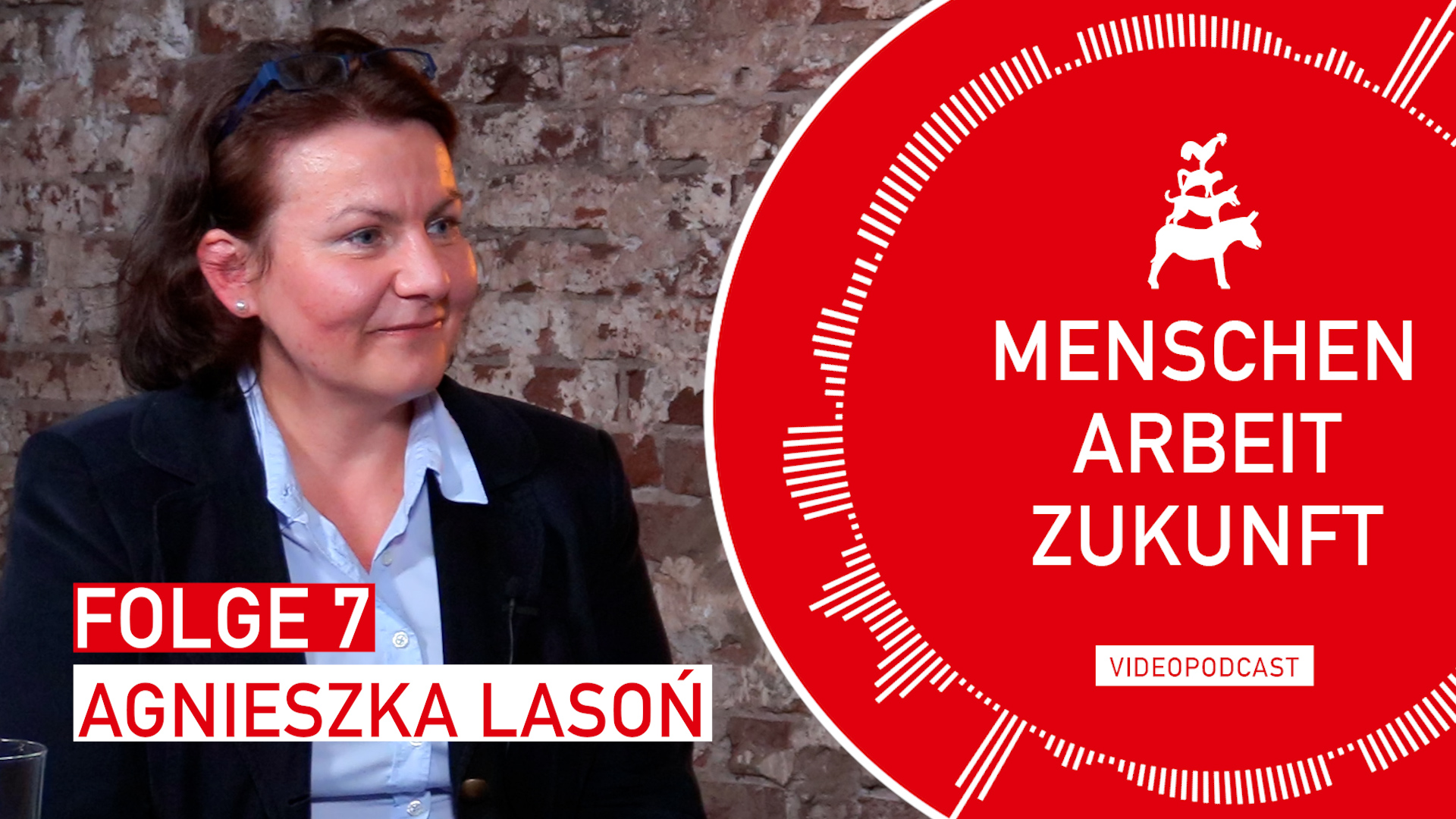 Screenshot aus der siebten Folge des Video-Podcasts Menschen, Arbeit, Zukunft.