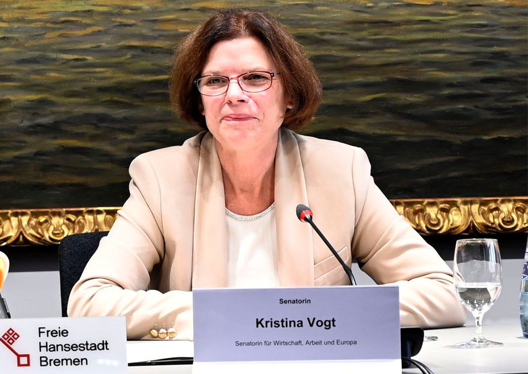 Kristina Vogt, Die Senatorin für Wirtschaft, Arbeit und Europa