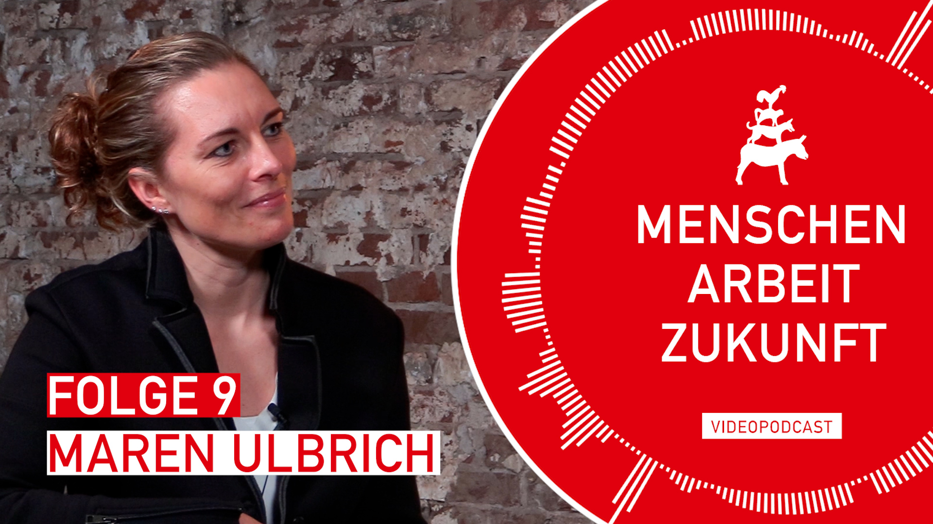 Screenshot aus der neunten Folge des Video-Podcasts Menschen, Arbeit, Zukunft.