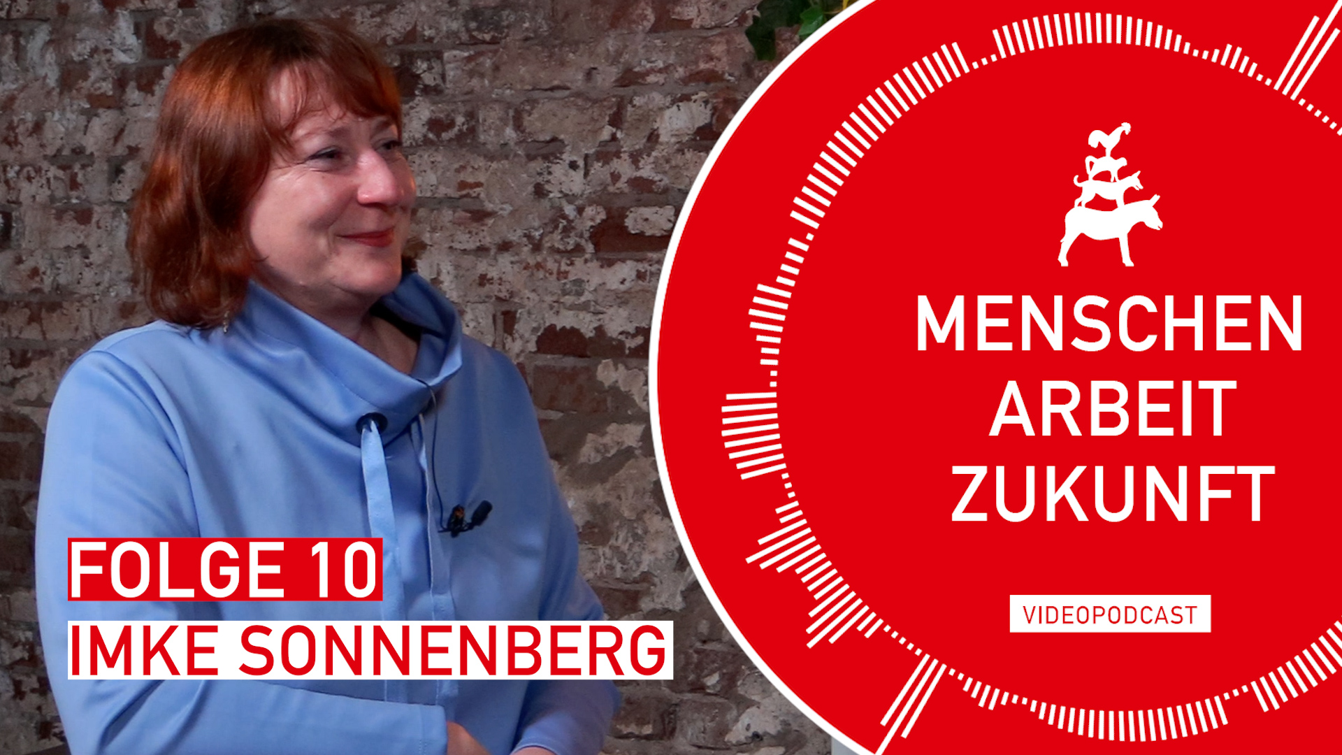 Screenshot aus der zehnten Folge des Video-Podcasts Menschen, Arbeit, Zukunft.