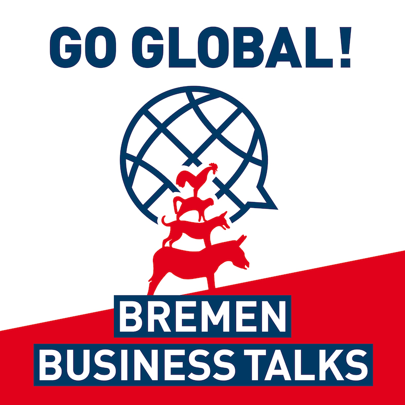 Logo des Go Global Bremen Business Talks-Podcasts
