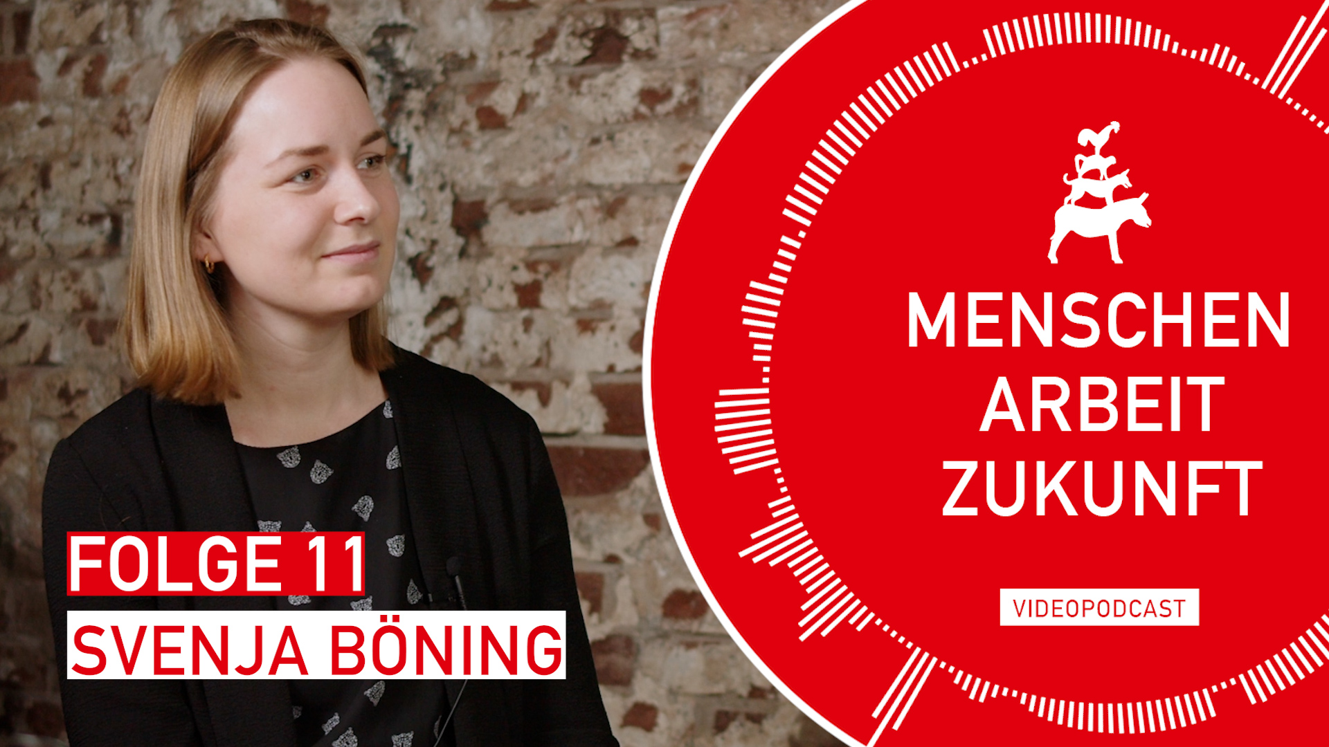 Screenshot aus der elften Folge des Video-Podcasts Menschen, Arbeit, Zukunft.